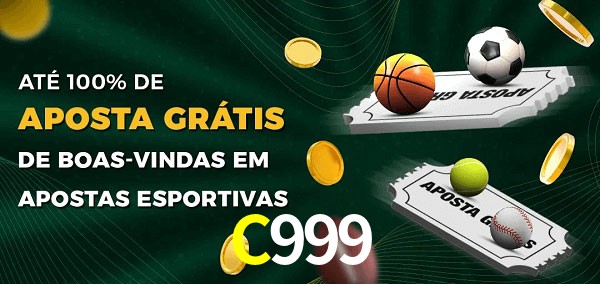 C999bet Ate 100% de Aposta Gratis